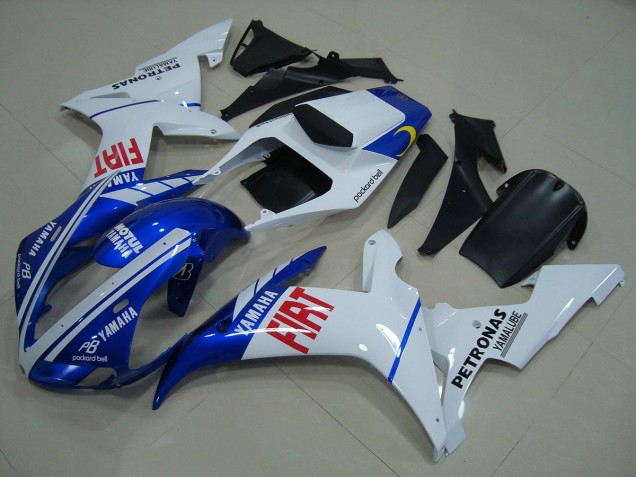 Kit ABS Carenado Motocicleta R1 02-03 - Azul Blanco Kit ABS Carenado Motocicleta R1 02-03 - Azul Blanco