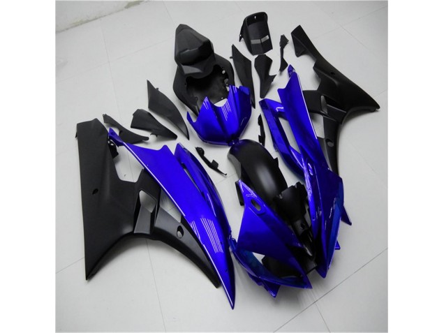 Kit ABS Carenado Motocicleta R6 06-07 - Azul Negro Kit ABS Carenado Motocicleta R6 06-07 - Azul Negro
