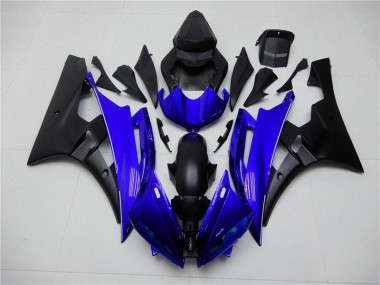 Kit ABS Carenado Motocicleta R6 06-07 - Azul Negro