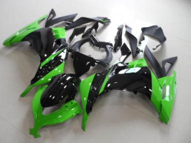 Kit ABS Carenado Motocicleta ZX 300R 13-16 - Negro Verde