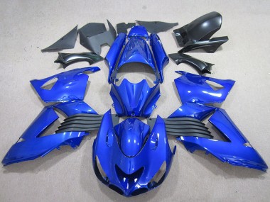 Kit ABS Carenado Motocicleta ZX14R ZZR 1400 06-11 - Azul