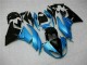 Kit ABS Carenado Motocicleta ZX6R 09-12 - Azul Negro