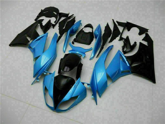 Kit ABS Carenado Motocicleta ZX6R 09-12 - Azul Negro