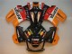 Kit Carenado ABS Completo CBR 600 F3 95-98 - Negro Naranja Repsol