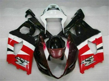 Kit Carenado ABS Completo GSXR 1000 K3 03-04 - Rojo Negro