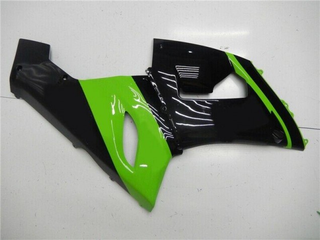 Kit Carenado Inyección ZX6R 05-06 - Verde Negro Kit Carenado Inyección ZX6R 05-06 - Verde Negro