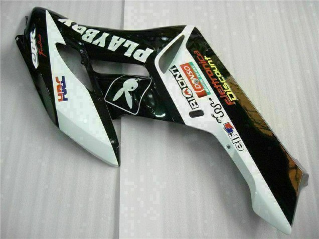 Kit Carenado Moto CBR 1000 RR 04-05 - Negro Blanco Kit Carenado Moto CBR 1000 RR 04-05 - Negro Blanco