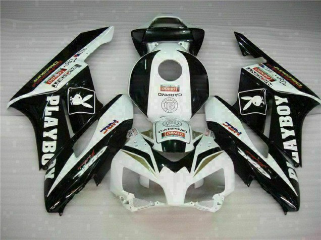 Kit Carenado Moto CBR 1000 RR 04-05 - Negro Blanco Kit Carenado Moto CBR 1000 RR 04-05 - Negro Blanco