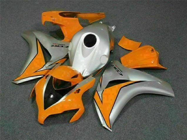 Kit Carenado Moto CBR 1000 RR 08-11 - Naranja Plata Kit Carenado Moto CBR 1000 RR 08-11 - Naranja Plata
