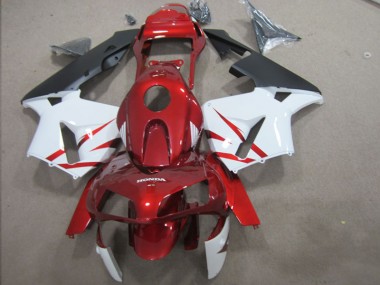Kit Carenado Moto CBR 600 RR 03-04 - Rojo Blanco