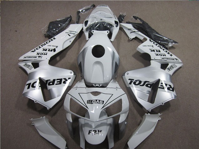 Kit Carenado Moto CBR 600 RR 05-06 - Blanco Negro Repsol
