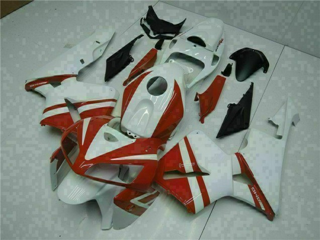 Kit Carenado Moto CBR 600 RR 05-06 - Blanco Rojo
