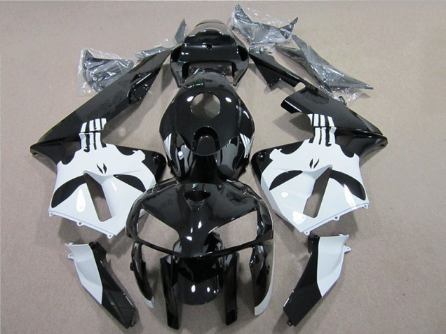 Kit Carenado Moto CBR 600 RR 05-06 - Negro Blanco