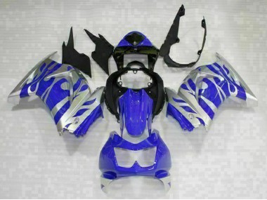 Kit Carenado Moto EX250 08-12 - Azul Negro