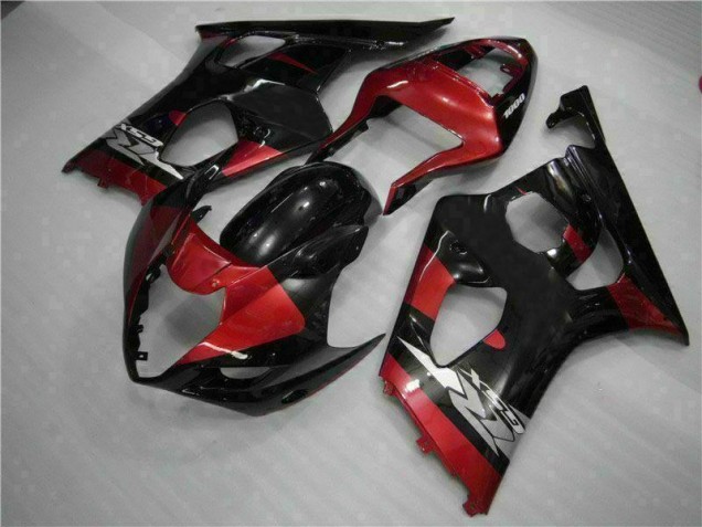 Kit Carenado Moto GSXR 1000 K3 03-04 - Rojo Negro Kit Carenado Moto GSXR 1000 K3 03-04 - Rojo Negro