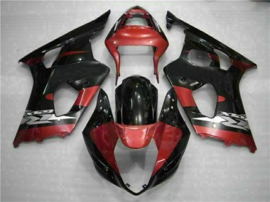 Kit Carenado Moto GSXR 1000 K3 03-04 - Rojo Negro