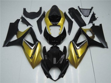 Kit Carenado Moto GSXR 1000 K7 07-08 - Oro Negro