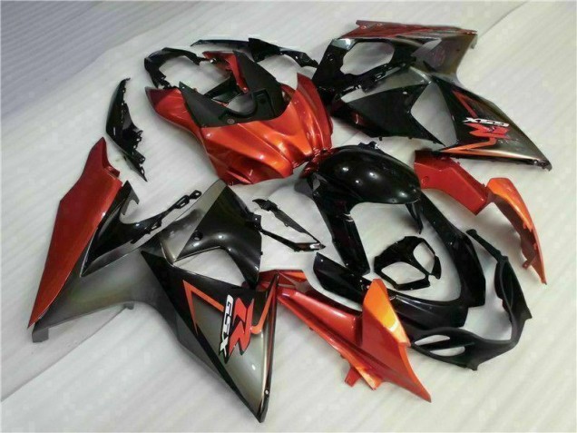 Kit Carenado Moto GSXR 1000 K9 09-16 - Marrón Negro