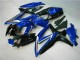 Kit Carenado Moto GSXR 600 / 750 K8 08-10 - Azul Negro Kit Carenado Moto GSXR 600 / 750 K8 08-10 - Azul Negro