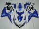 Kit Carenado Moto GSXR 600 / 750 K8 08-10 - Blanco Azul Kit Carenado Moto GSXR 600 / 750 K8 08-10 - Blanco Azul
