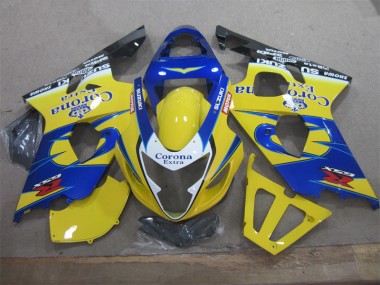 Kit Carenado Moto GSXR 600 K4 04-05 - Amarillo Azul Corona Extra