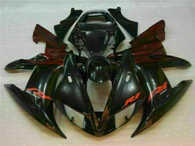Kit Carenado Moto R1 02-03 - Negro