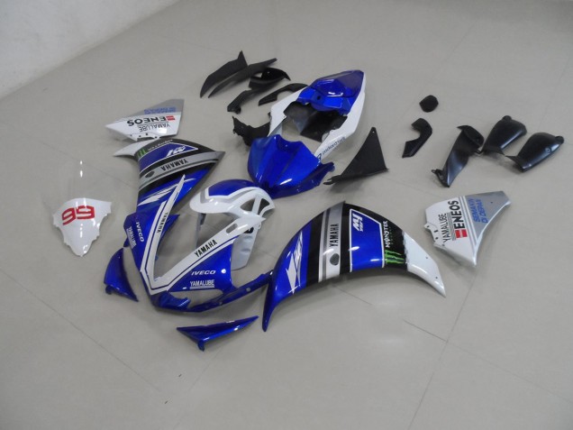 Kit Carenado Moto R1 09-11 - Azul Blanco