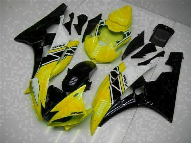 Kit Carenado Moto R6 06-07 - Amarillo Negro