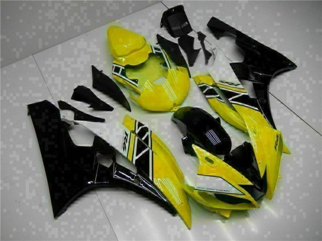 Kit Carenado Moto R6 06-07 - Amarillo Negro