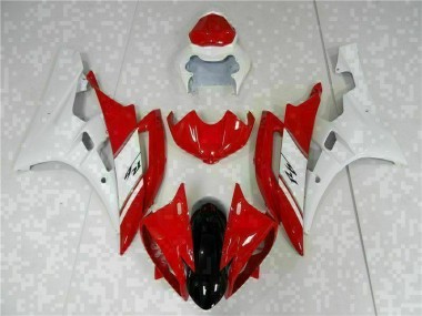 Kit Carenado Moto R6 06-07 - Rojo Blanco