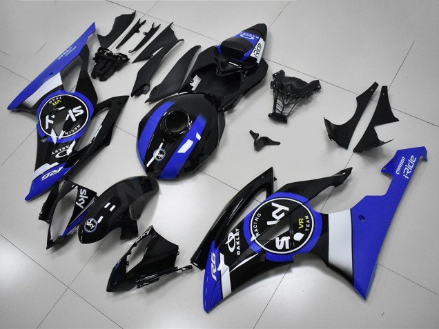 Kit Carenado Moto R6 08-16 - Azul Negro