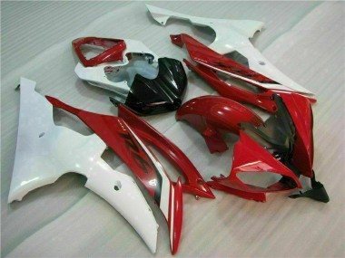 Kit Carenado Moto R6 08-16 - Rojo Blanco