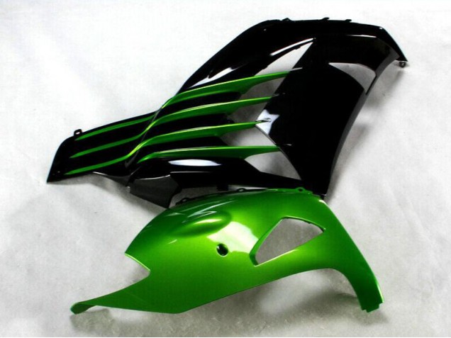 Kit Carenado Moto ZX14R ZZR 1400 12-21 - Negro Verde