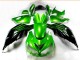 Kit Carenado Moto ZX14R ZZR 1400 12-21 - Negro Verde