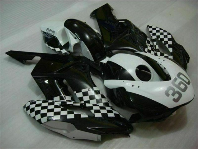 Kit Completo Carenado Moto CBR 1000 RR 04-05 - Blanco Negro Kit Completo Carenado Moto CBR 1000 RR 04-05 - Blanco Negro