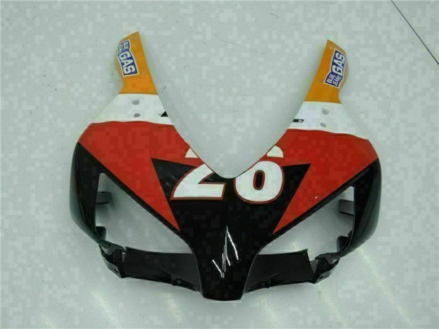 Kit Completo Carenado Moto CBR 1000 RR 04-05 - Naranja Negro Repsol Kit Completo Carenado Moto CBR 1000 RR 04-05 - Naranja Negro Repsol
