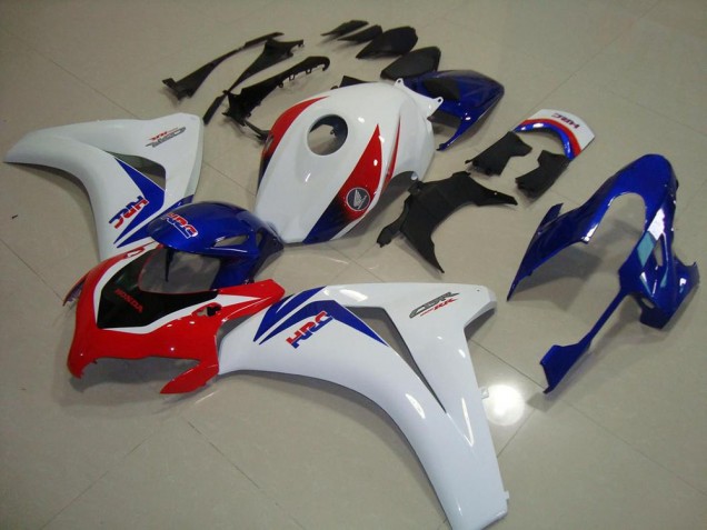 Kit Completo Carenado Moto CBR 1000 RR 08-11 - Blanco Azul Rojo HRC