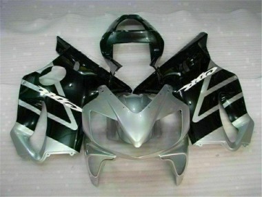 Kit Completo Carenado Moto CBR 600 F4i 01-03 - Negro Plata