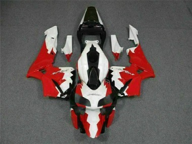 Kit Completo Carenado Moto CBR 600 RR 03-04 - Rojo Blanco
