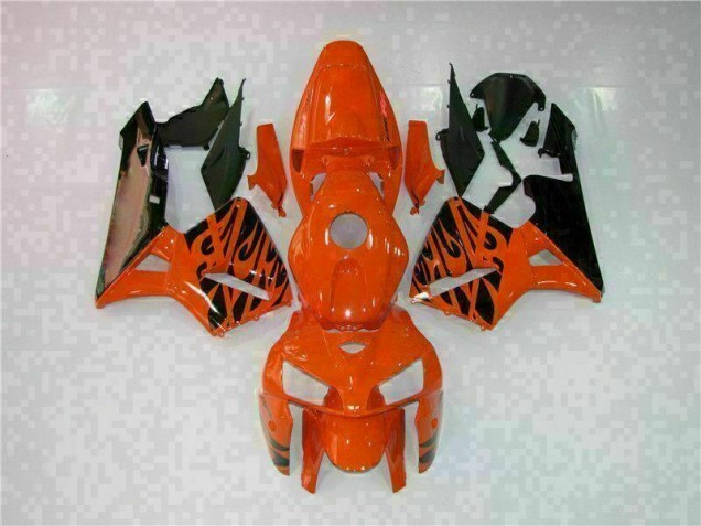 Kit Completo Carenado Moto CBR 600 RR 05-06 - Naranja
