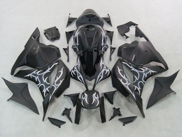 Kit Completo Carenado Moto CBR 600 RR 07-08 - Negro