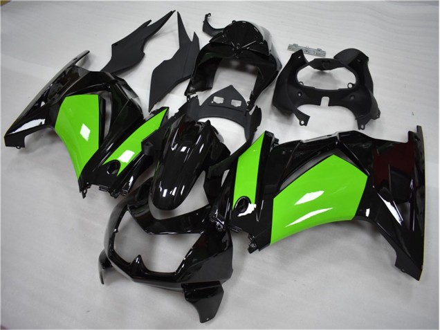 Kit Completo Carenado Moto EX250 08-12 - Negro Verde