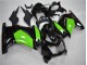 Kit Completo Carenado Moto EX250 08-12 - Negro Verde