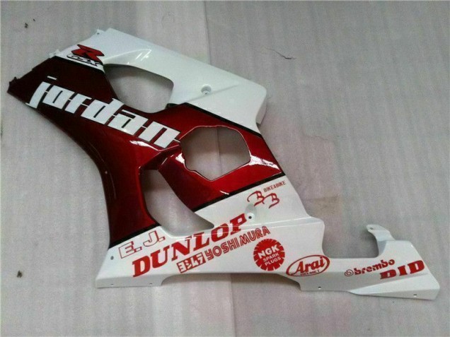 Kit Completo Carenado Moto GSXR 1000 K3 03-04 - Rojo Blanco Kit Completo Carenado Moto GSXR 1000 K3 03-04 - Rojo Blanco