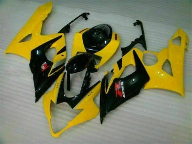 Kit Completo Carenado Moto GSXR 1000 K5 05-06 - Amarillo Negro