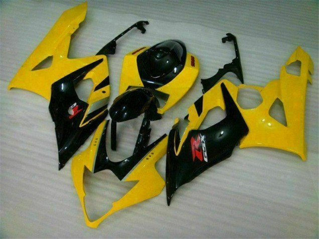 Kit Completo Carenado Moto GSXR 1000 K5 05-06 - Amarillo Negro
