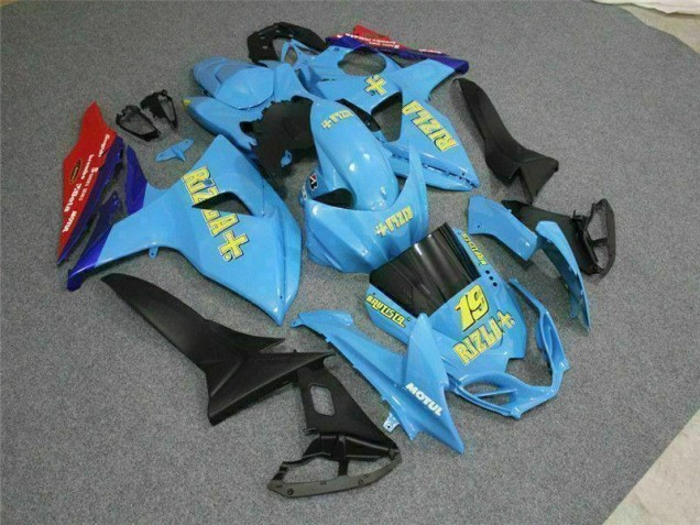 Kit Completo Carenado Moto GSXR 1000 K9 09-16 - Azul Kit Completo Carenado Moto GSXR 1000 K9 09-16 - Azul