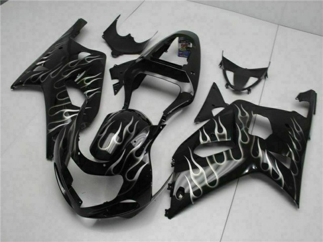 Kit Completo Carenado Moto GSXR 600 / 750 K1 K2 K3 01-03 - Negro Kit Completo Carenado Moto GSXR 600 / 750 K1 K2 K3 01-03 - Negro