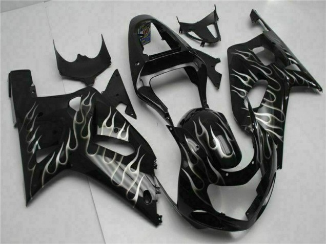 Kit Completo Carenado Moto GSXR 600 / 750 K1 K2 K3 01-03 - Negro Kit Completo Carenado Moto GSXR 600 / 750 K1 K2 K3 01-03 - Negro