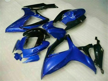 Kit Completo Carenado Moto GSXR 600 / 750 K6 06-07 - Azul